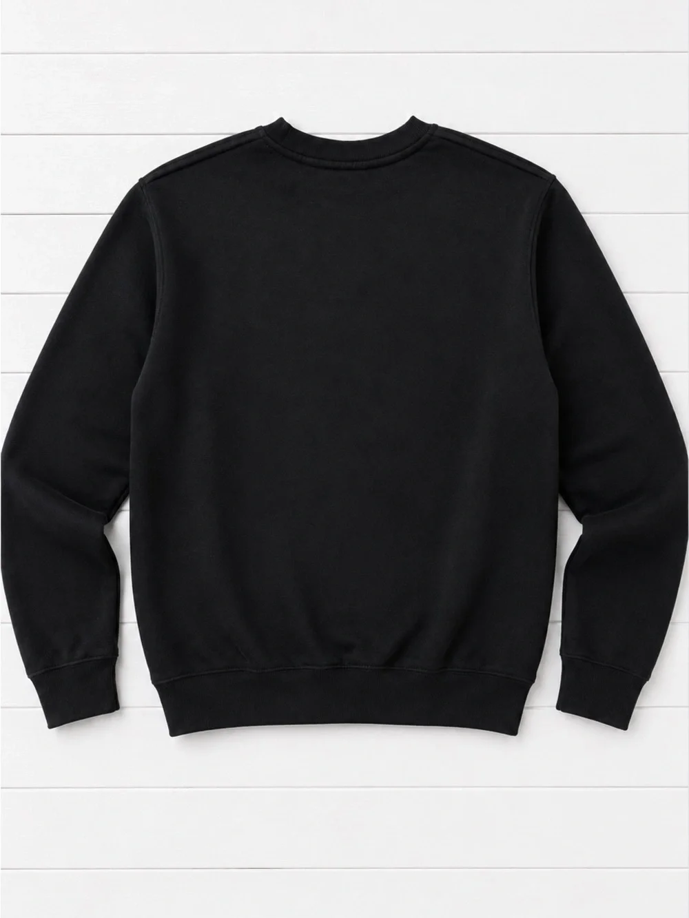 Brunette The Label “BRUNETTE” Crewneck Sweatshirt | Black | M/L - Picture 5 of 7